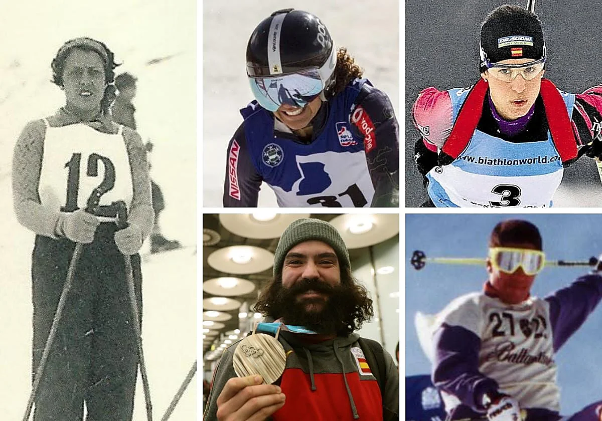 Andalusian pioneers at the Winter Olympics