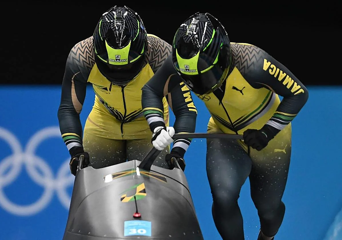 Velocistas sobre hielo en Jamaica, un país sin nieve