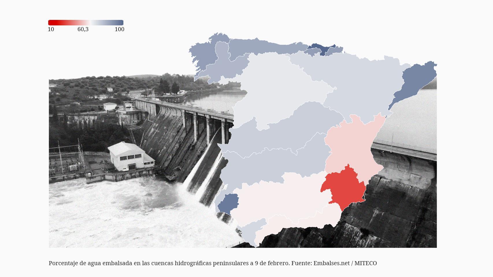 España tiene ya 30 embalses al 100% y se esperan "importantes deshielos": "Debemos revisar los modelos hidrológicos"