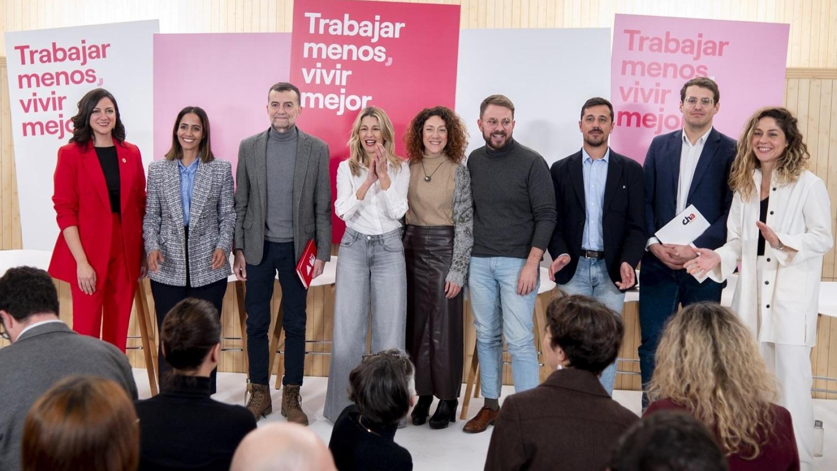 Sumar, Izquierda Unida, Más Madrid y los Comunes lanzarán una alianza de izquierdas para las generales el 21 de febrero