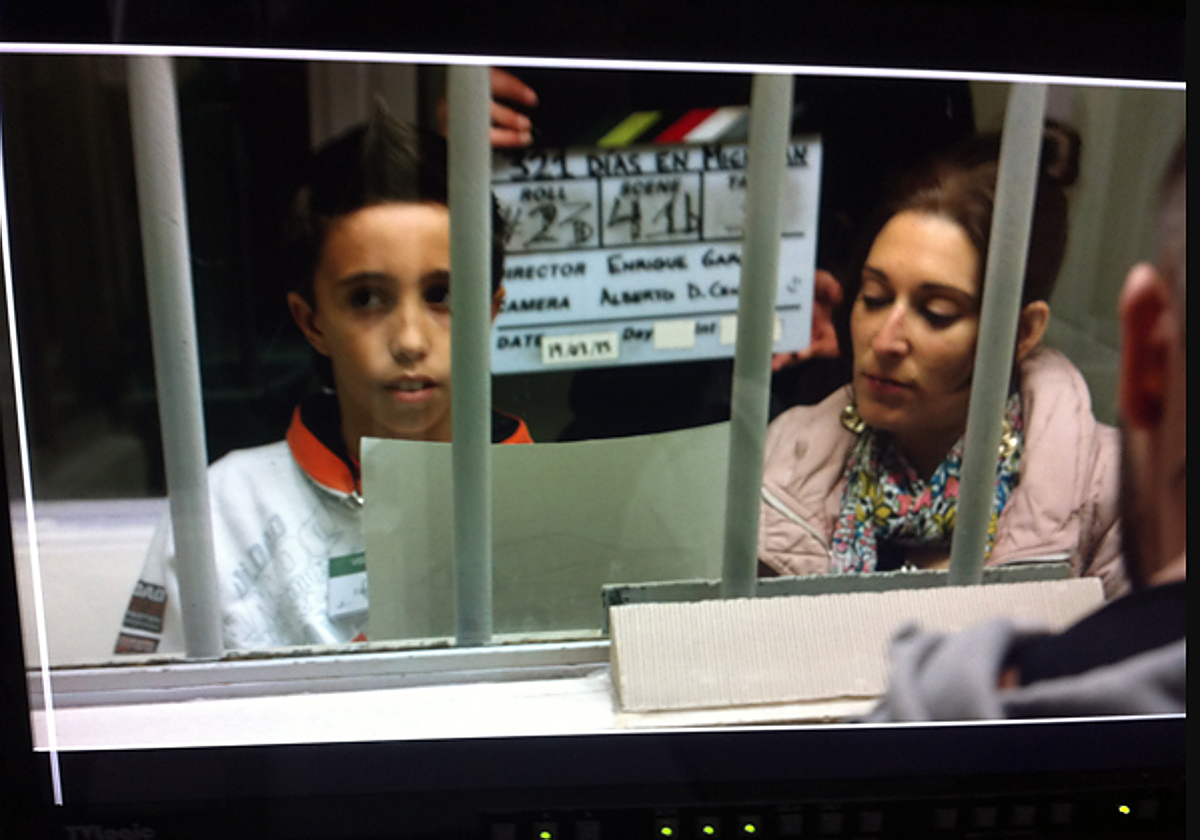 El día en que Larrubia fue actor