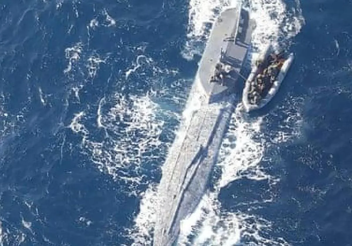 EE UU y Colombia olvidan sus rencillas y capturan un submarino lleno de cocaína en una operación conjunta