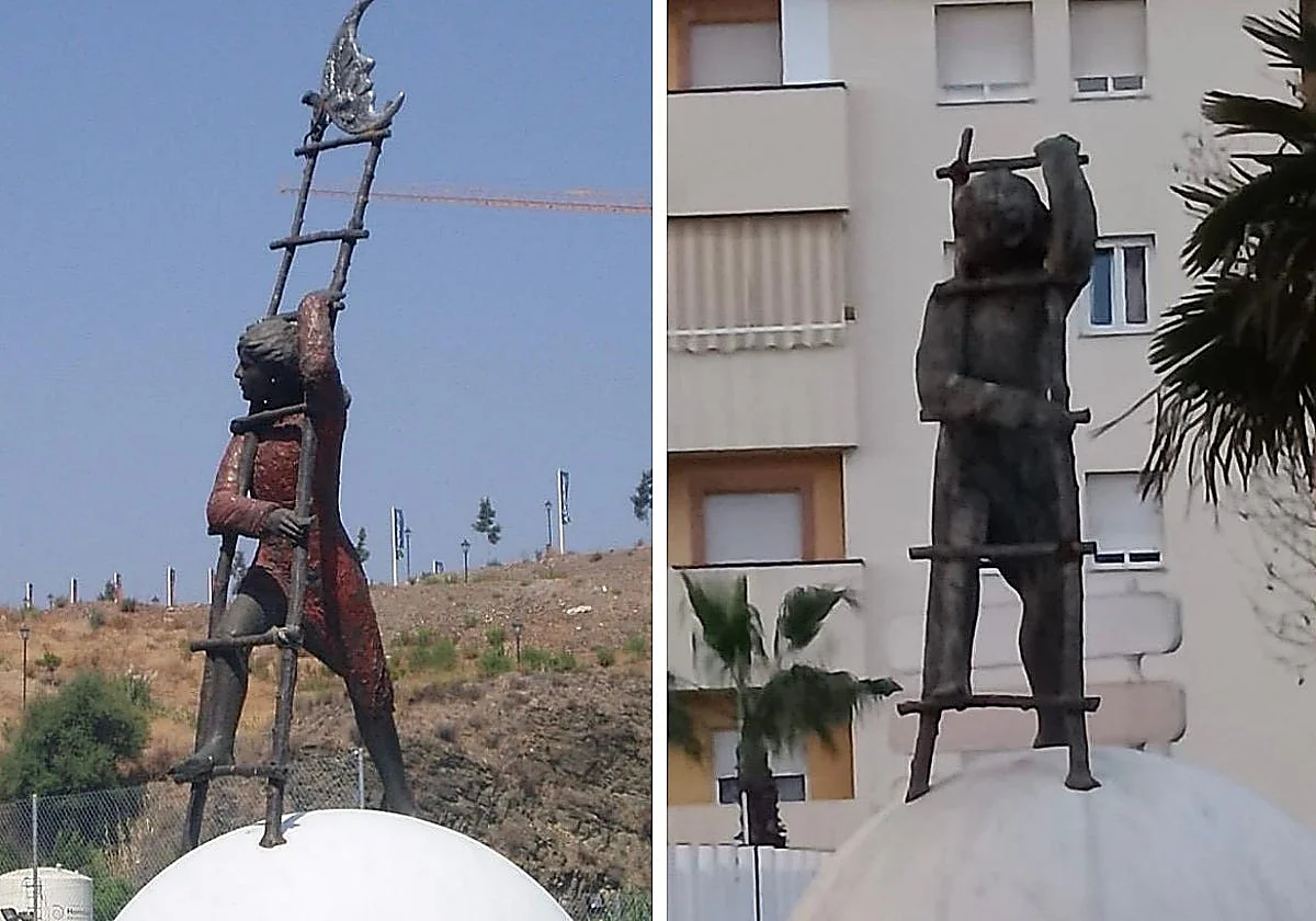 Vandals damage sculpture by renowned Torre del Mar artist