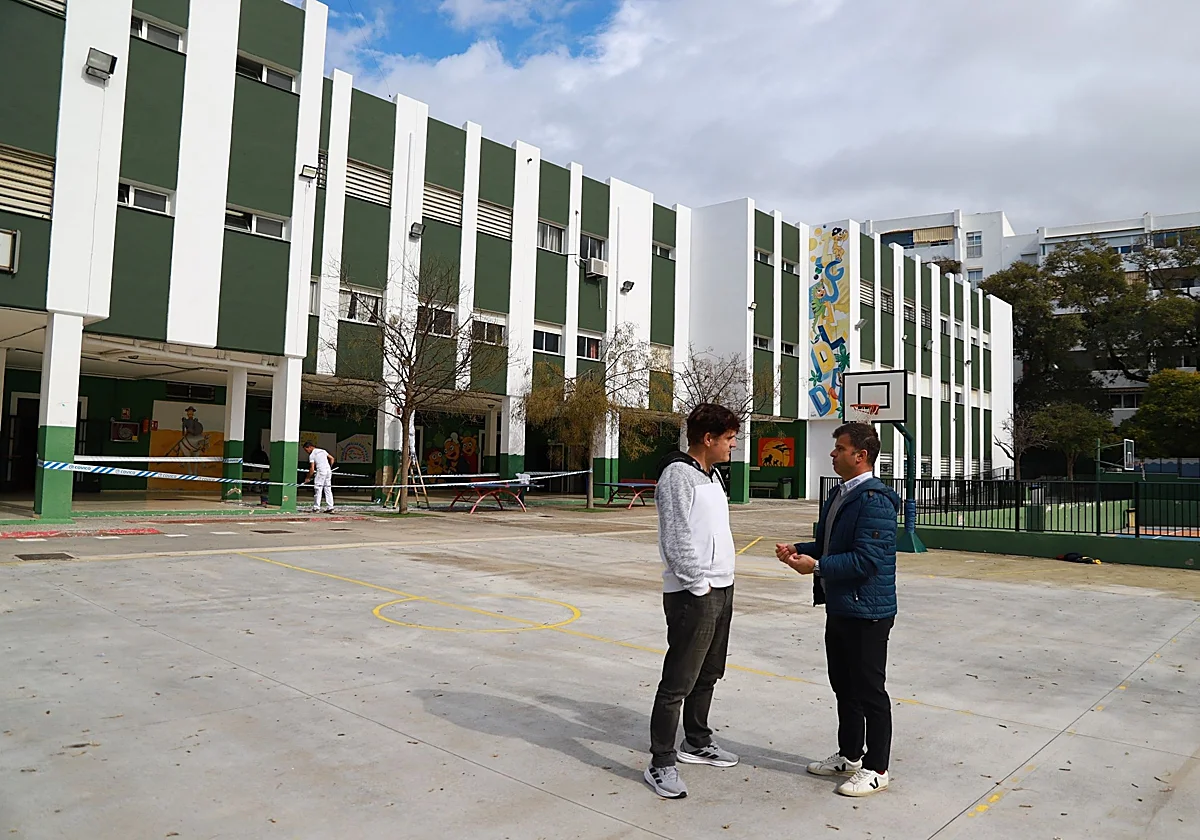 Comienza la remodelación exterior del CEIP Santa Teresa de Marbella