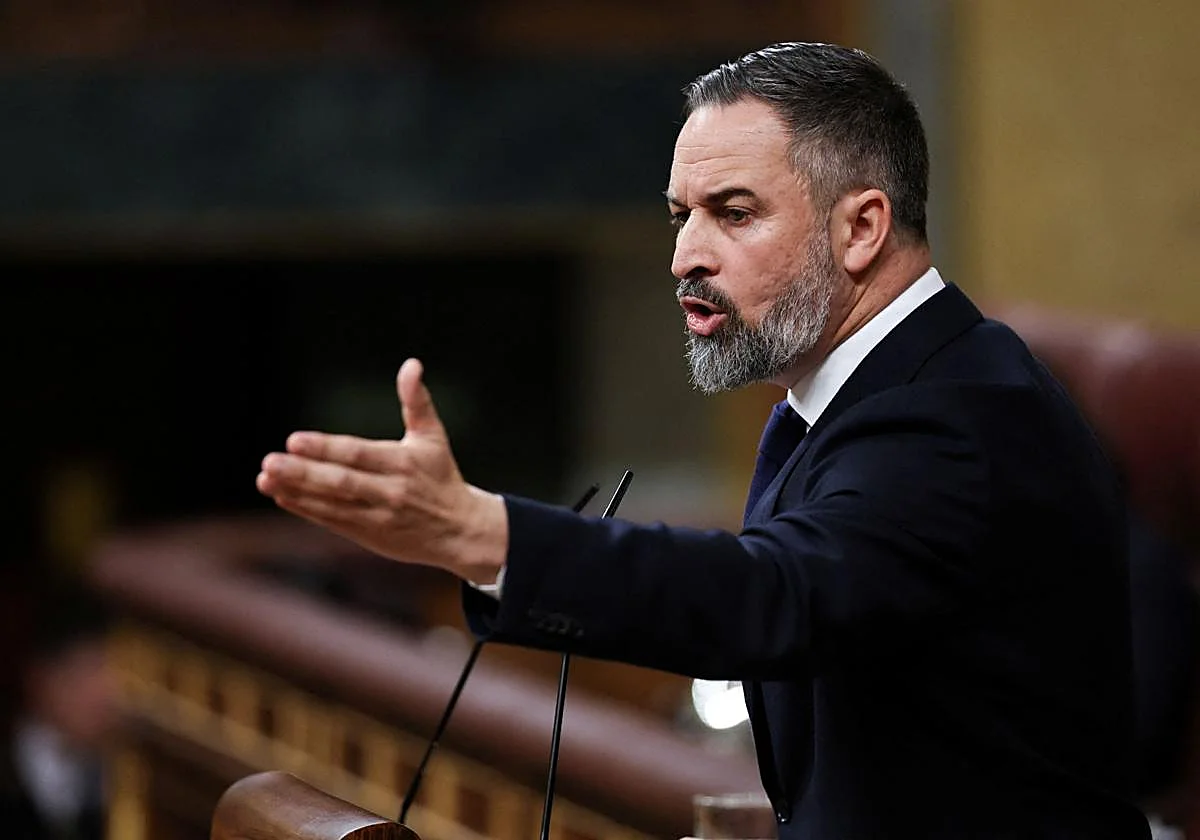 Abascal impugna toda la política de Sánchez en pleno auge de Vox