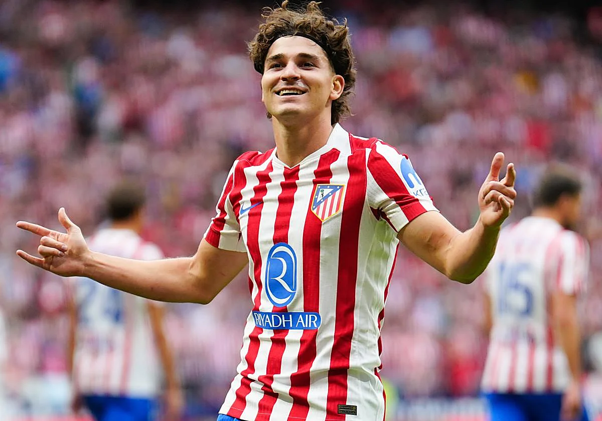 Julián Álvarez, atrapado en su propia telaraña