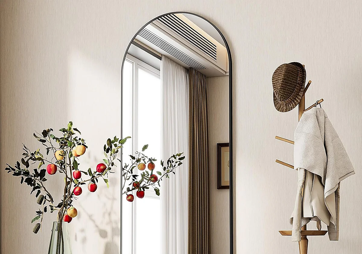 Los mejores espejos de pie cuerpo entero para embellecer tu hogar