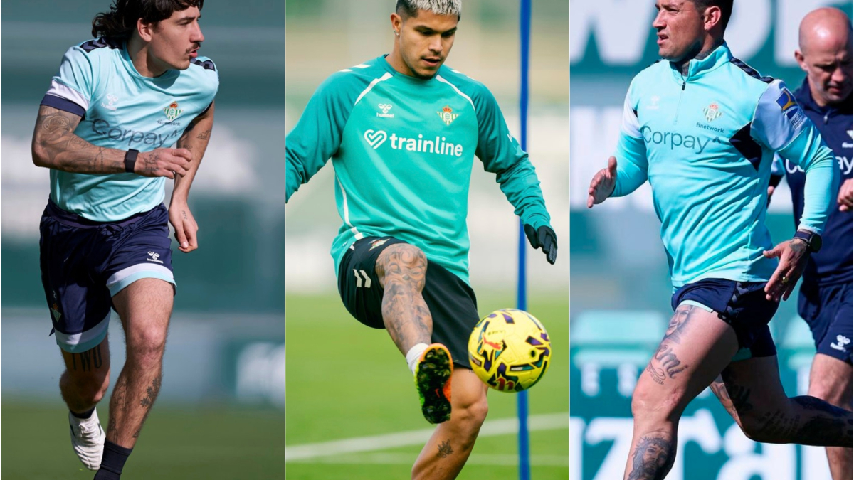 Cucho, Chimy y Bellerín vuelven al césped