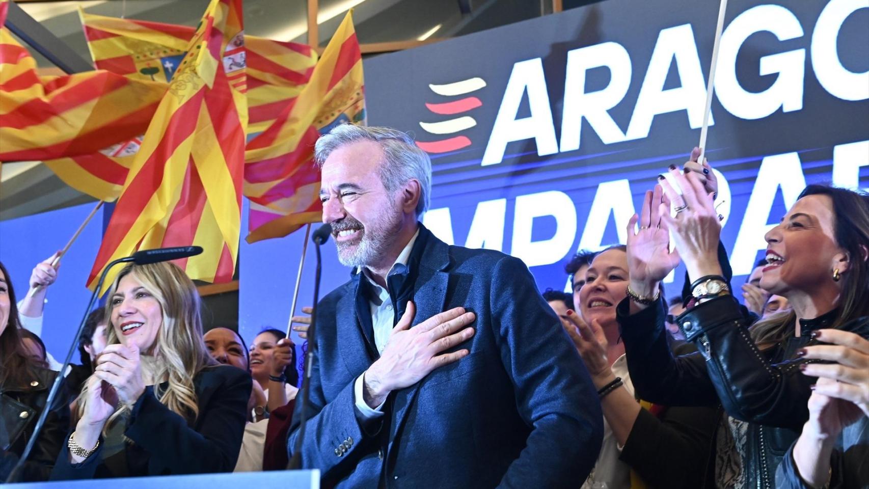 Azcón inicia las negociaciones con Vox: "Los primeros WhatsApp ya están enviados y respondidos"