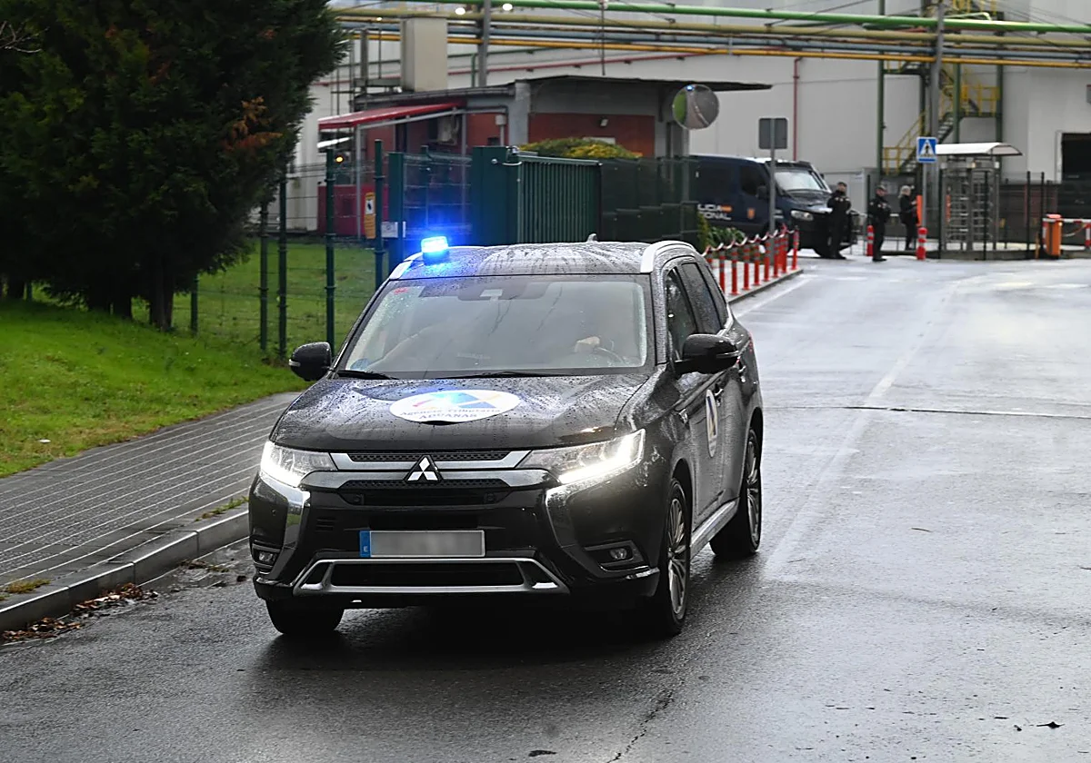 El registro de Sidenor culminó tras una investigación secreta de la Policía desde hace un mes