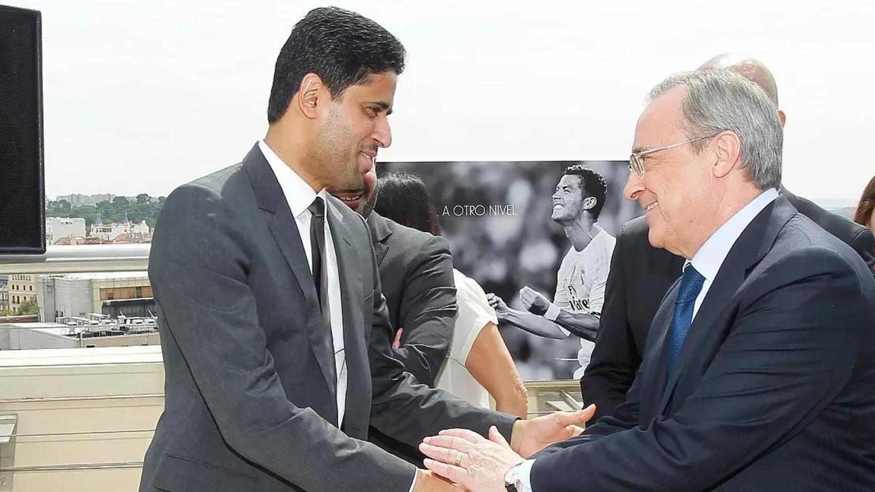 Al Khelaifi, sobre el acuerdo Madrid-UEFA-EFC: "Si alguien dice que hoy Florentino Pérez ha 'perdido', es un estúpido"