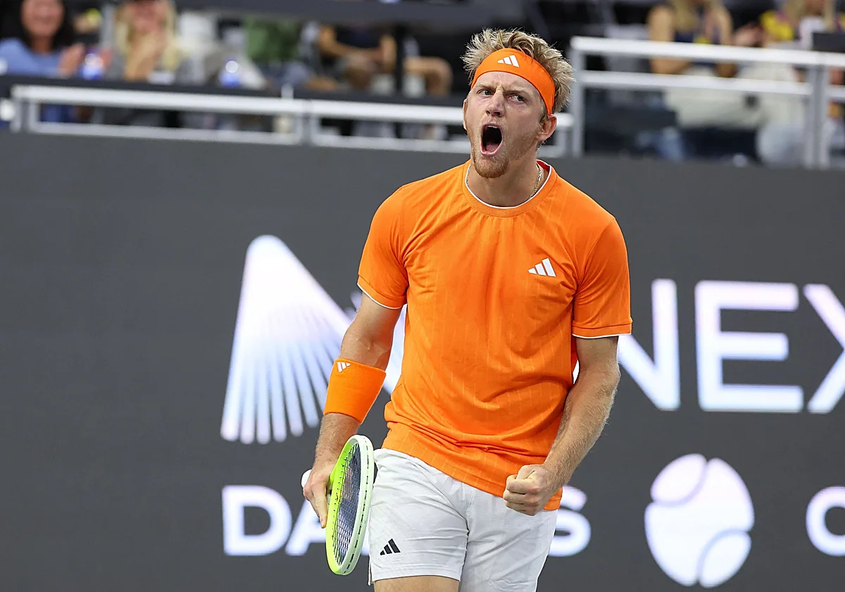 Alejandro Davidovich borda el tenis ante Michelsen en Dallas