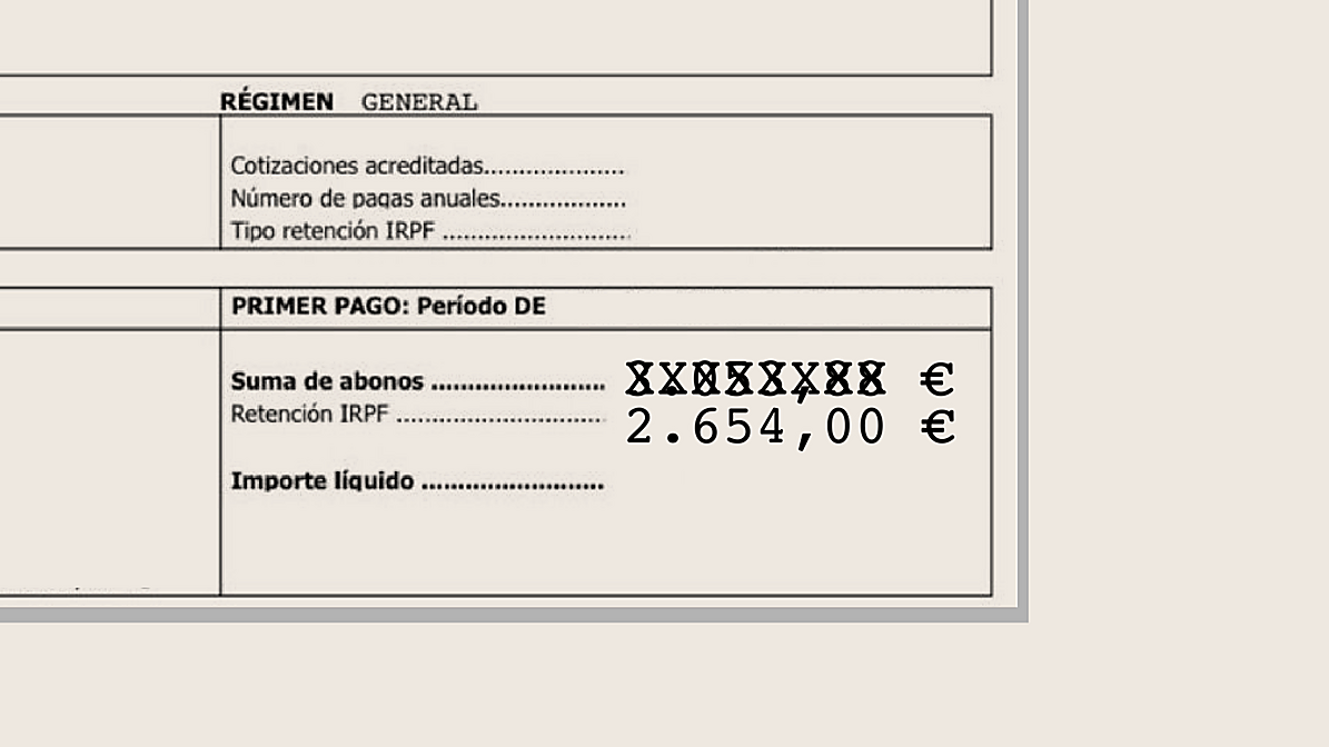 Caso práctico: cómo afecta el cambio en la pensión y la tabla para calcularlo