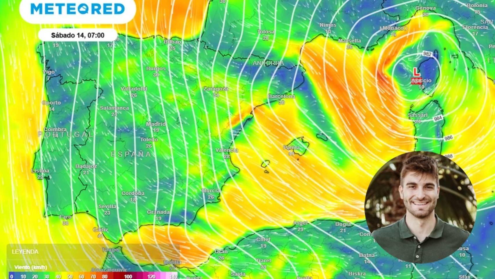 Un meteorólogo avisa sobre la ciclogénesis explosiva y la borrasca Oriana que llegan a España: "Vientos huracanados"