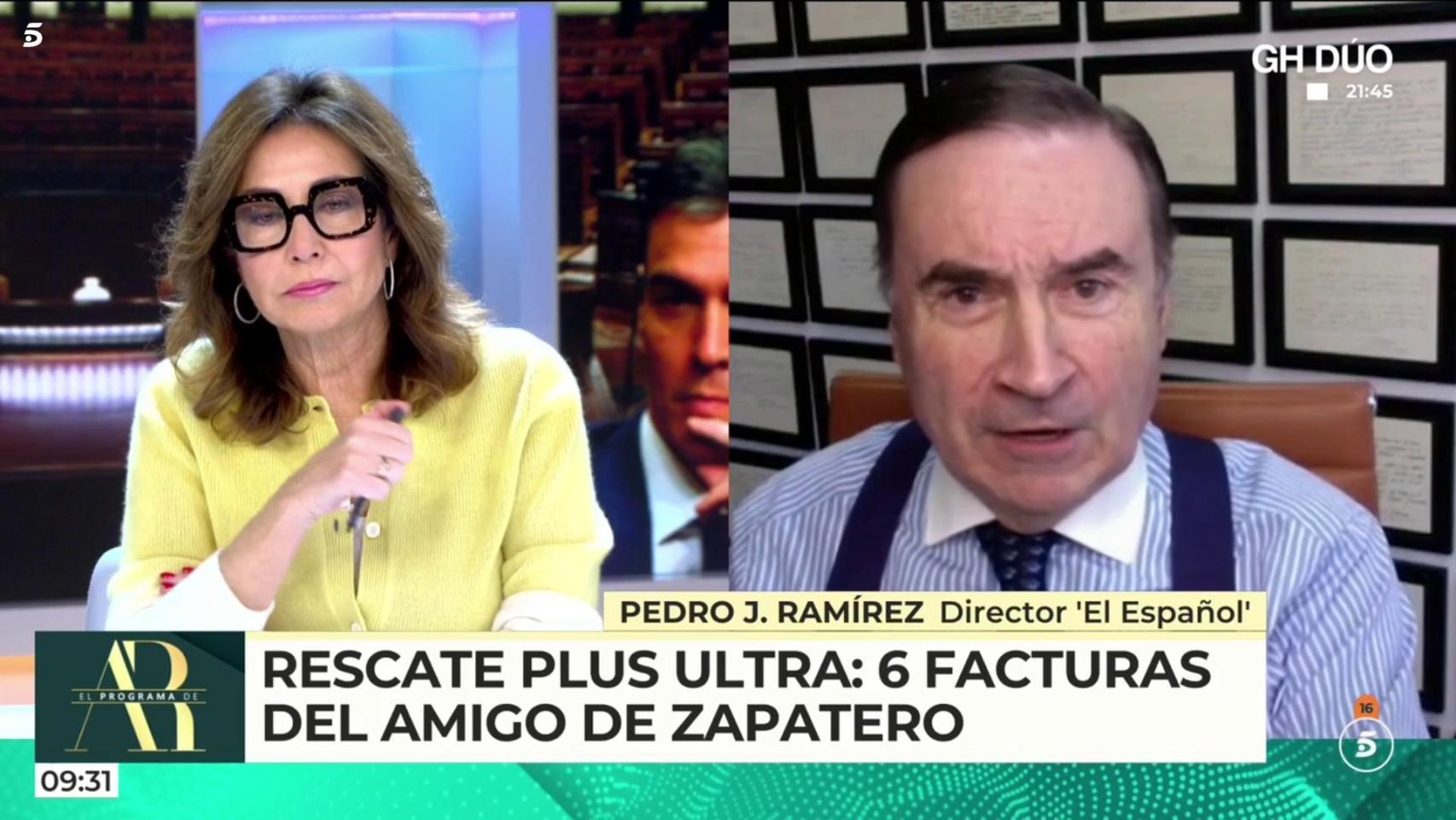 Pedro J.: "El periodismo de investigación está acorralando al sanchismo, la incompetencia siempre va ligada a corrupción"