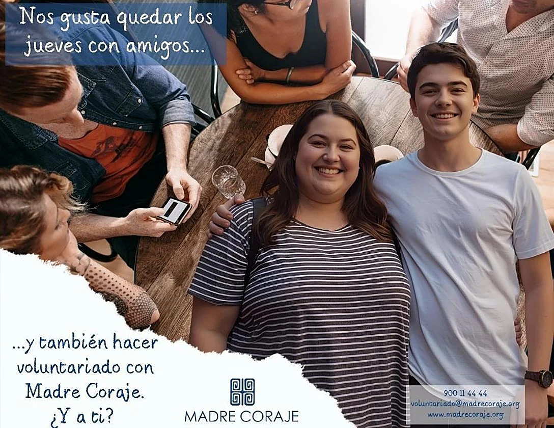 Madre Coraje busca voluntarios para sus tiendas solidarias