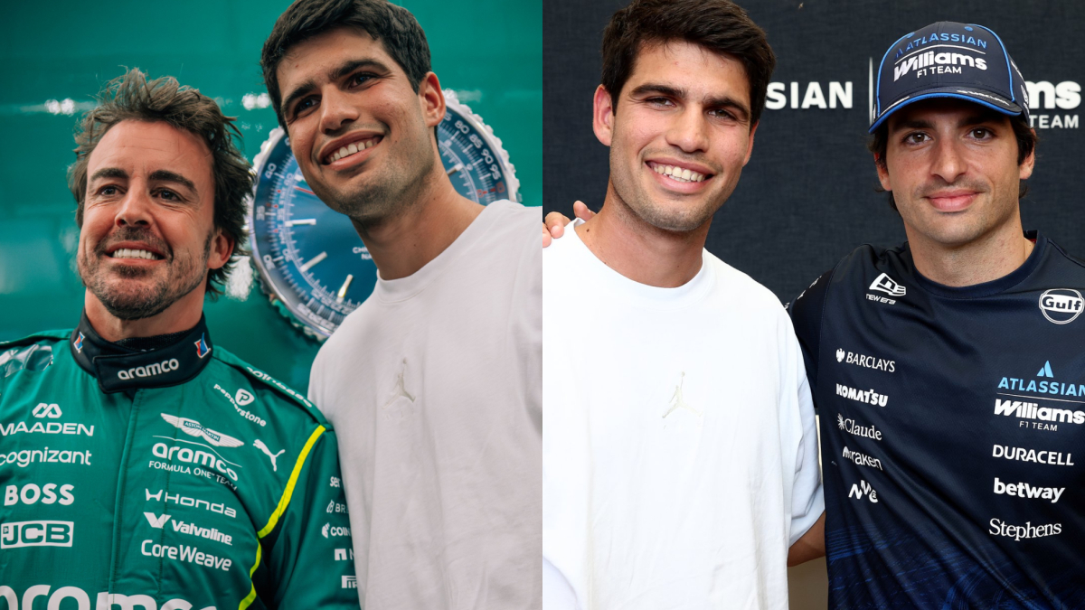 Alcaraz, al servicio de Alonso y Sainz