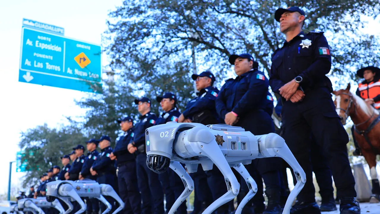 Habrá perros robot patrullando estadios en México: así es la unidad K9-X