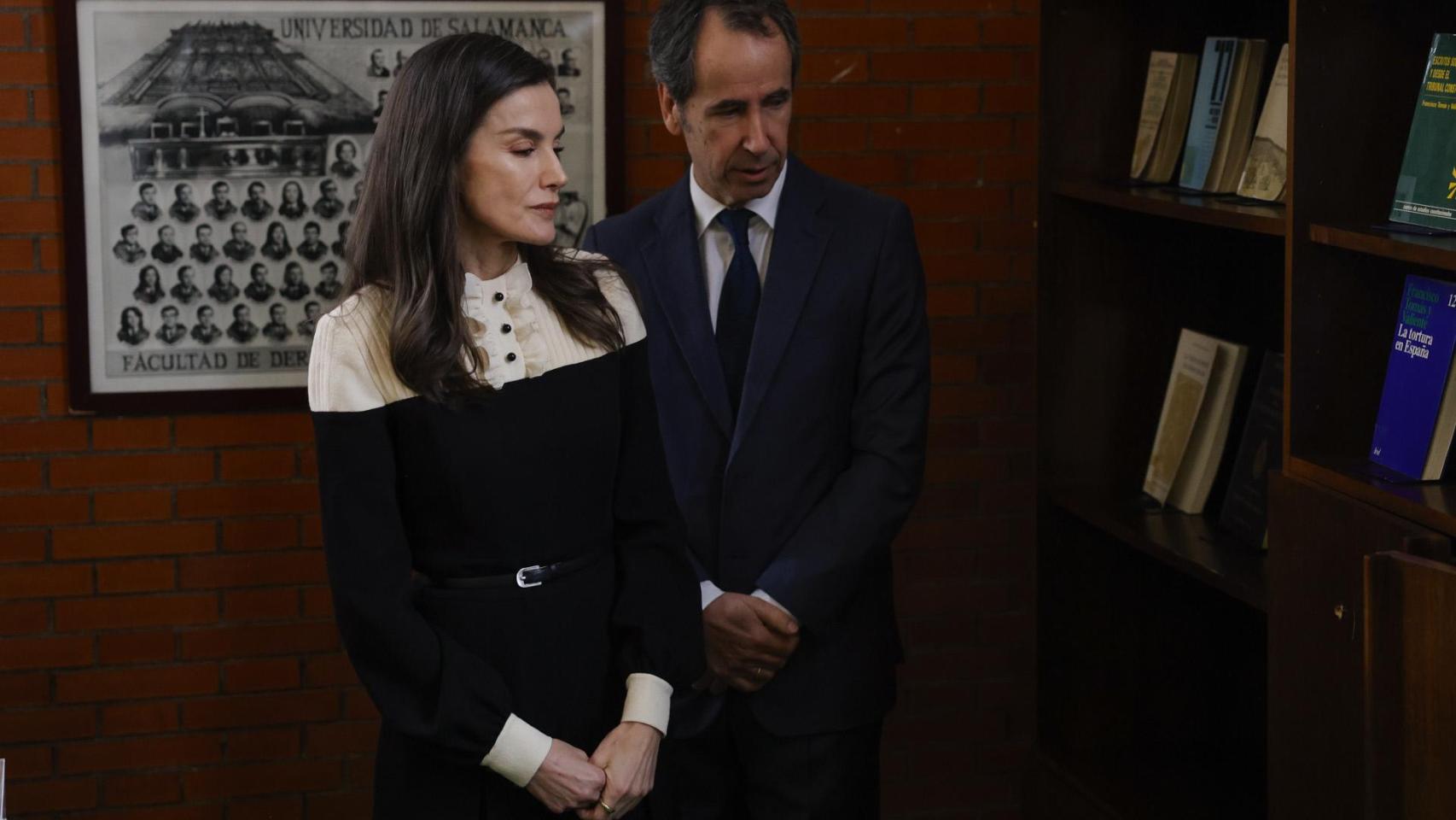 Las muestras de respeto de la reina Letizia en el homenaje a Tomás y Valiente en el 30 aniversario de su muerte