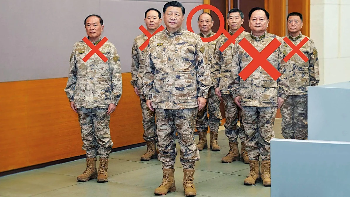China: El juego del calamar del dictador Xi Jinping con su cúpula militar