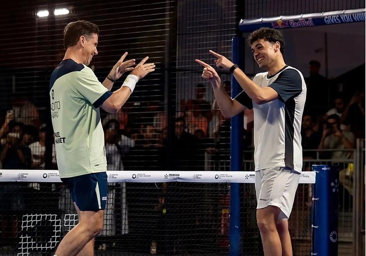 Fran Guerrero se despide del Premier Padel de Riad en semifinales