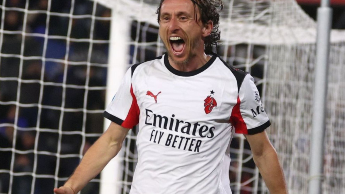 Modric endereza a tiempo al Milan