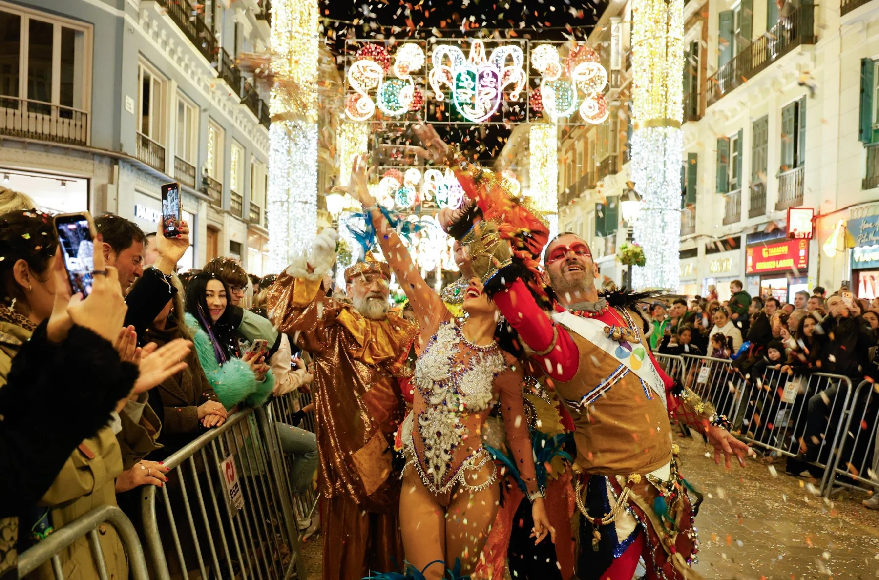 El gran día del disfraz en el Carnaval de Málaga