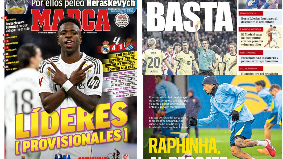 Líderes [provisionales], el Barça dice basta...