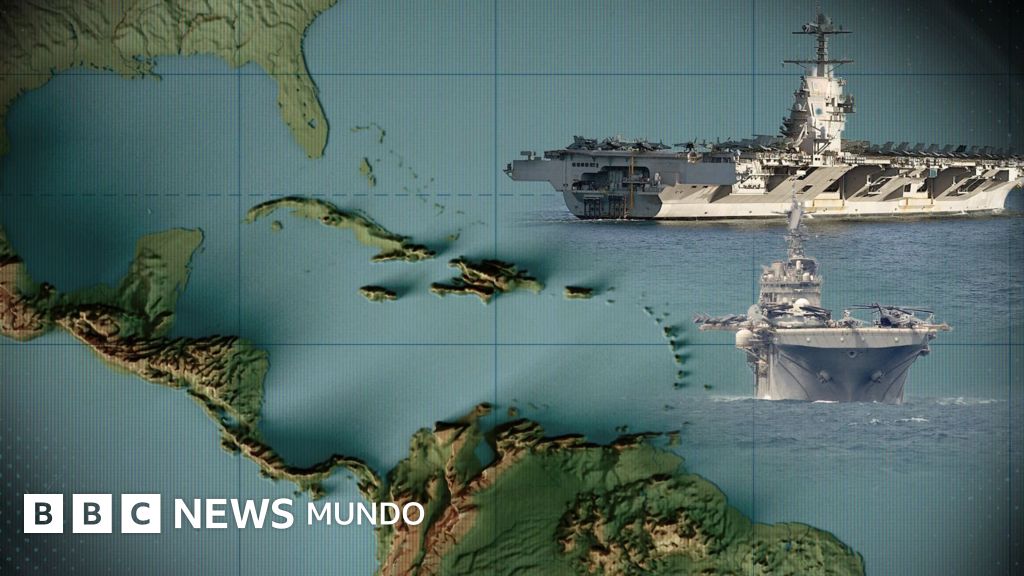 Los mapas que muestran las islas caribeñas que están ayudando a EE.UU. en sus operaciones militares contra lanchas de Venezuela