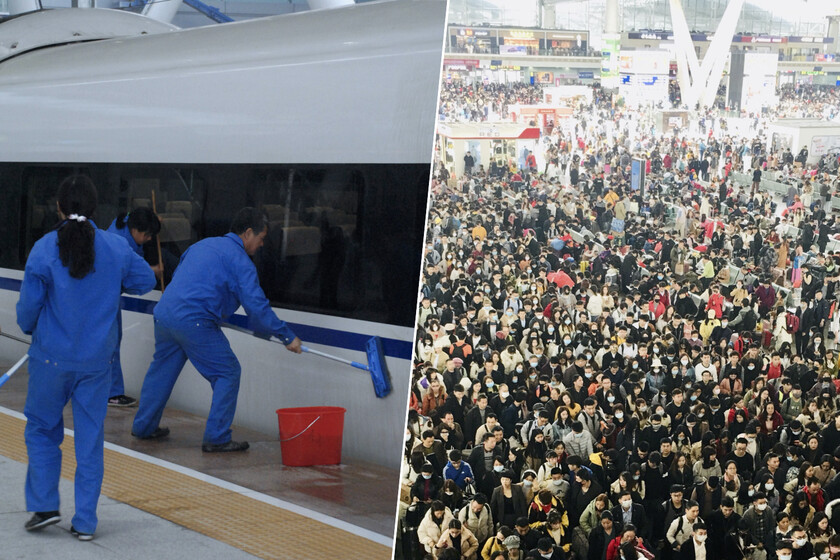 Una estación china ha entrenado a sus empleados para ahorrar 2 segundos en su tarea. Ahora tienen 30.000 pasajeros más