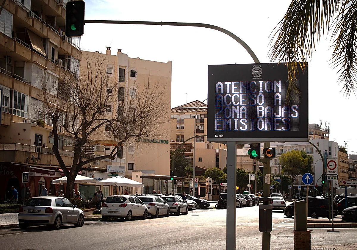 Torremolinos modifica la ordenanza de la Zona de Bajas Emisiones para librar de multas a los conductores locales