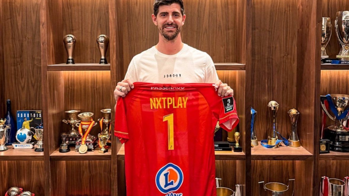 Courtois presenta a su 'nuevo' equipo