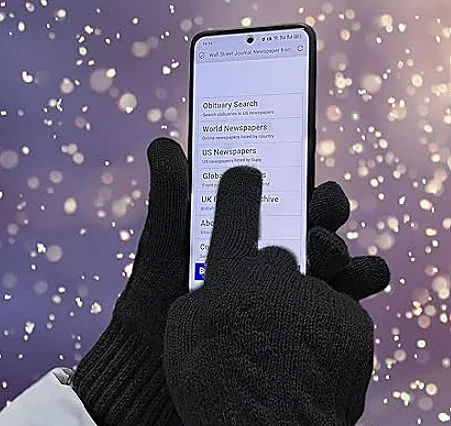 Estos guantes térmicos son perfectos porque combaten el frío y son táctiles