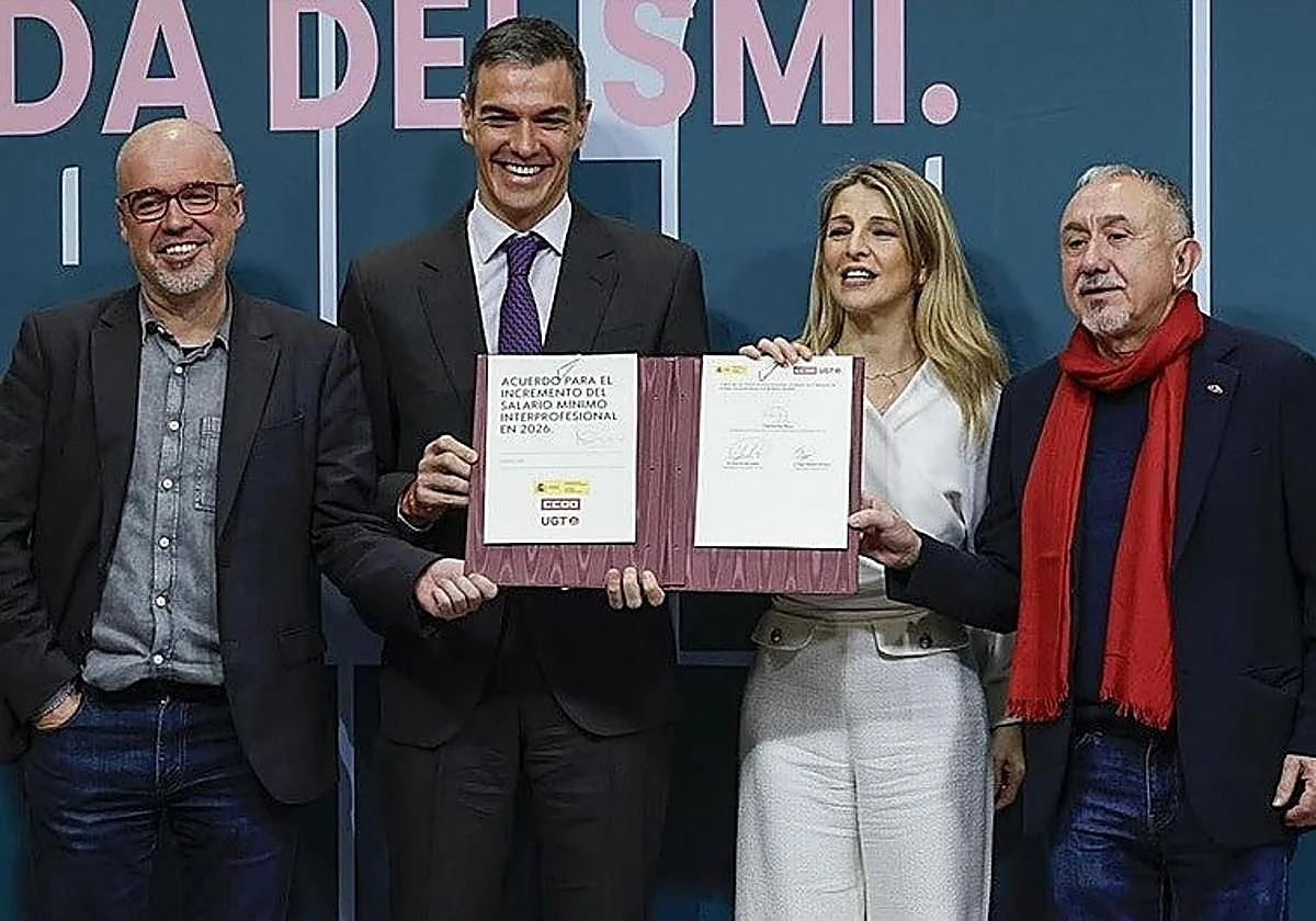 Spain's Prime Minister, Pedro Sánchez, announces increase in minimum wage