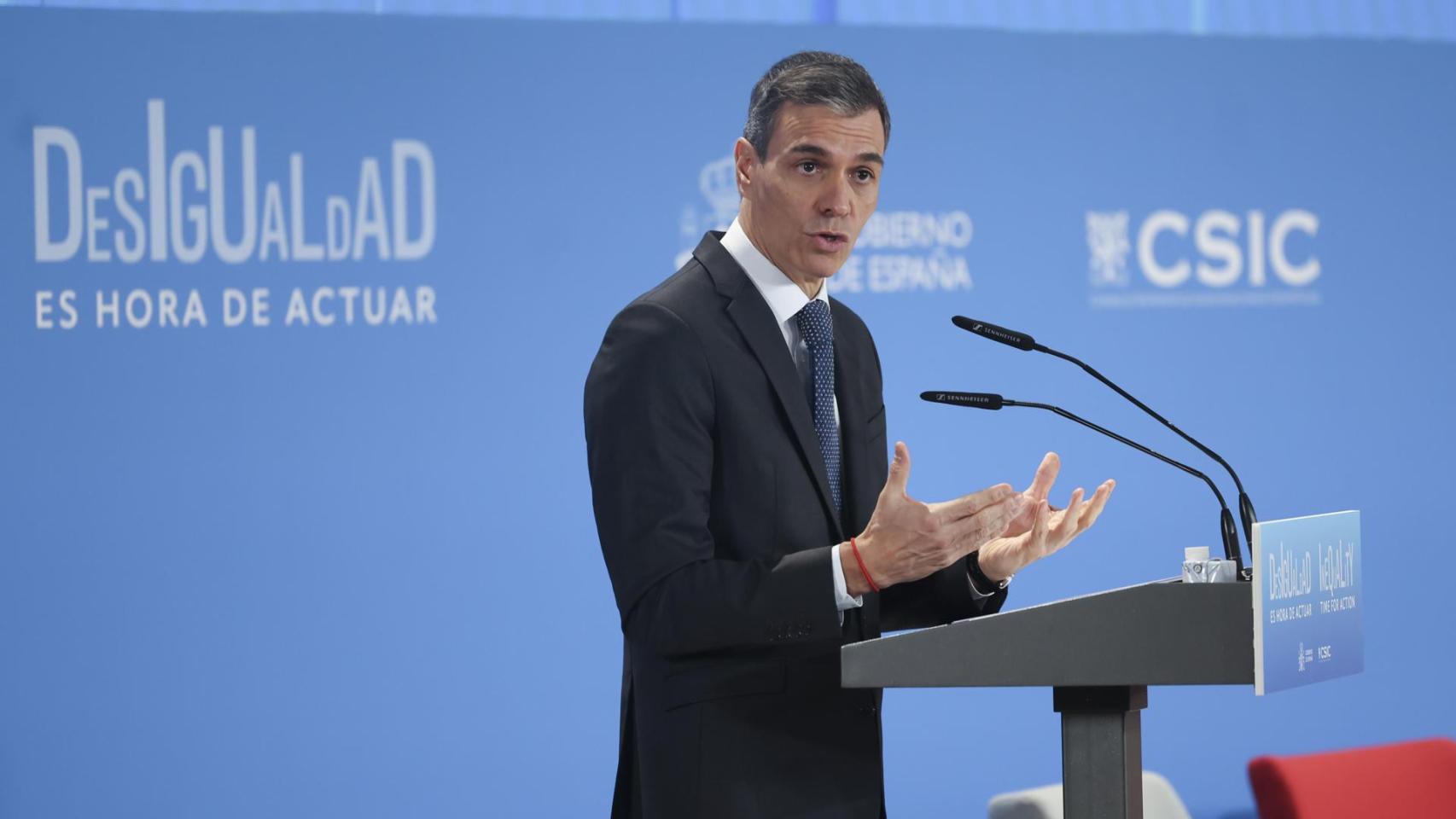 Última hora política, en directo | Sánchez anuncia un proyecto del CSIC y el Gobierno para combatir la desigualdad: "Pone en jaque a nuestra democracia"