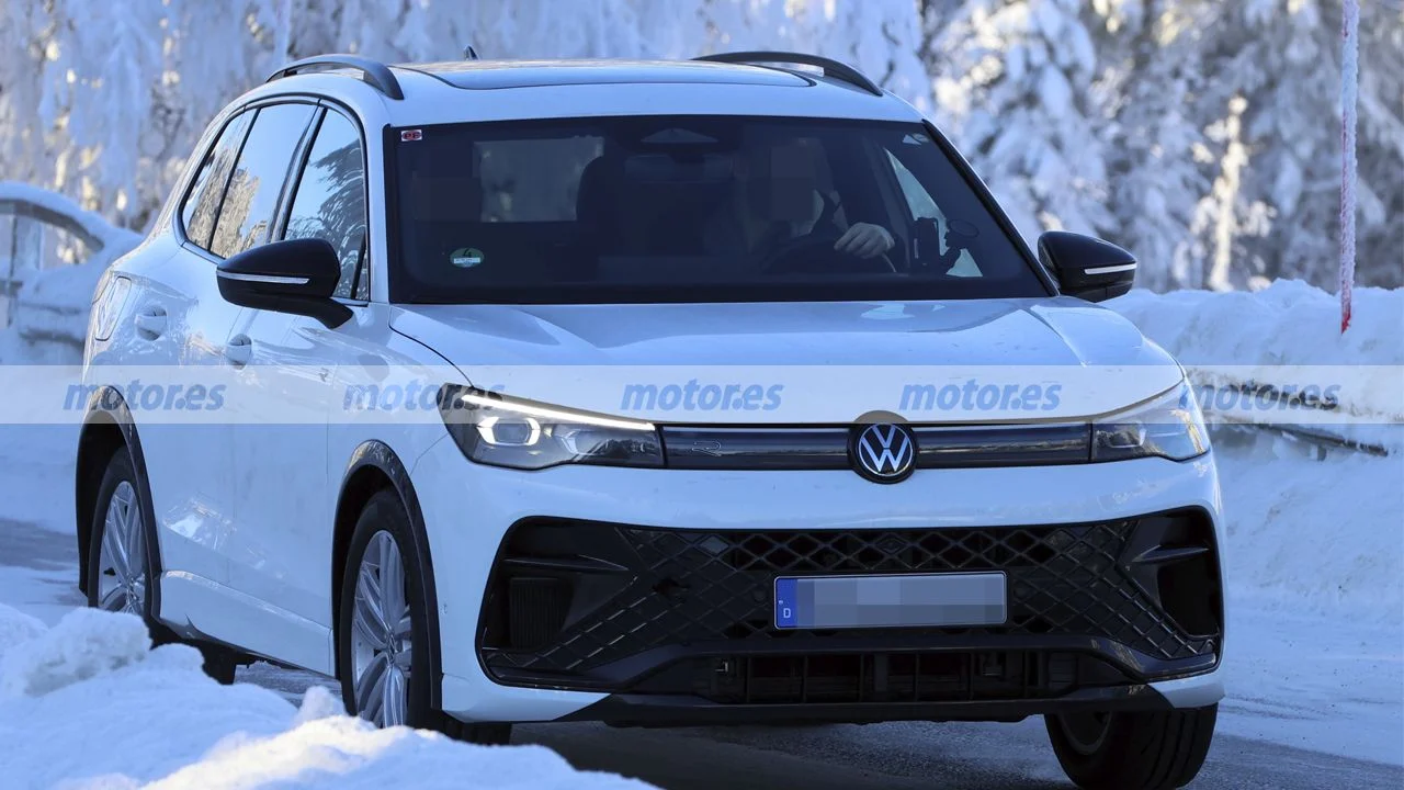 El nuevo Volkswagen Tiguan R 2027 ya está en pruebas y promete ser un SUV tan familiar como radical