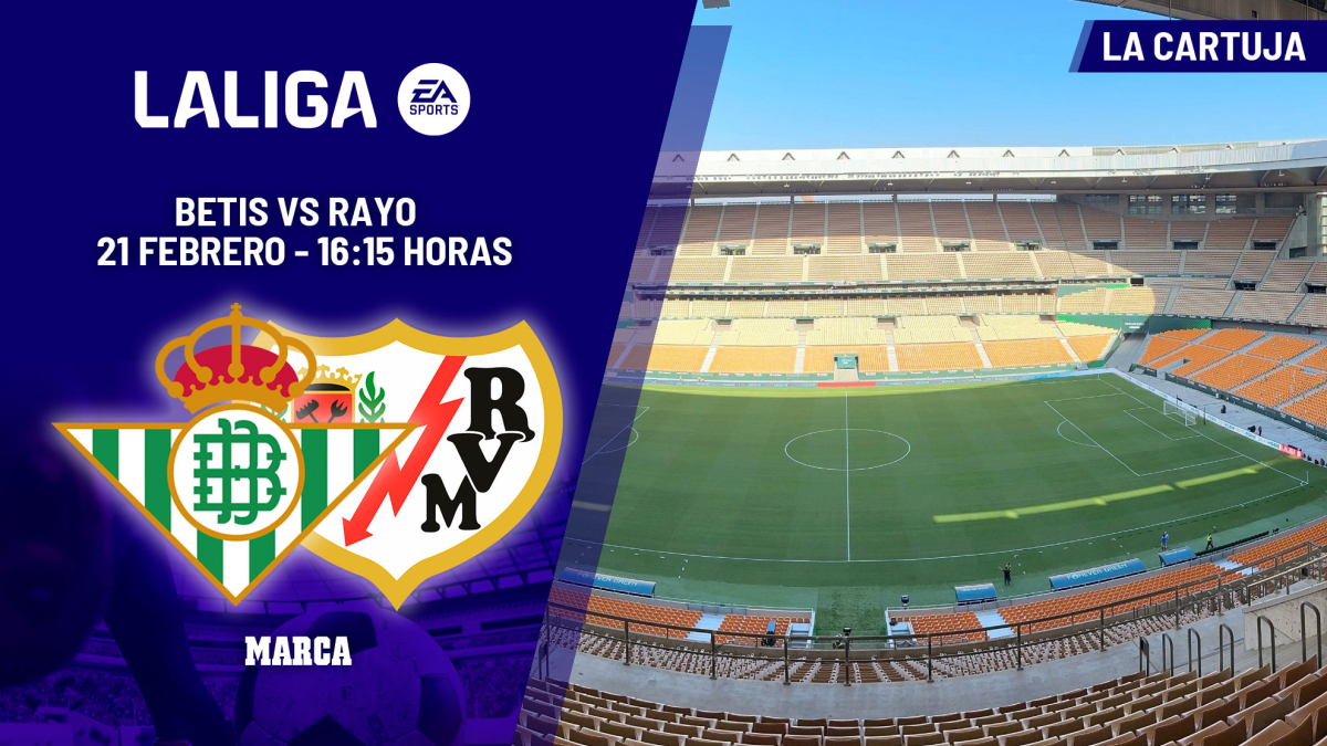 Dónde ver hoy el Real Betis - Rayo Vallecano de LaLiga EA Sports hoy: horario y canal de TV del partido