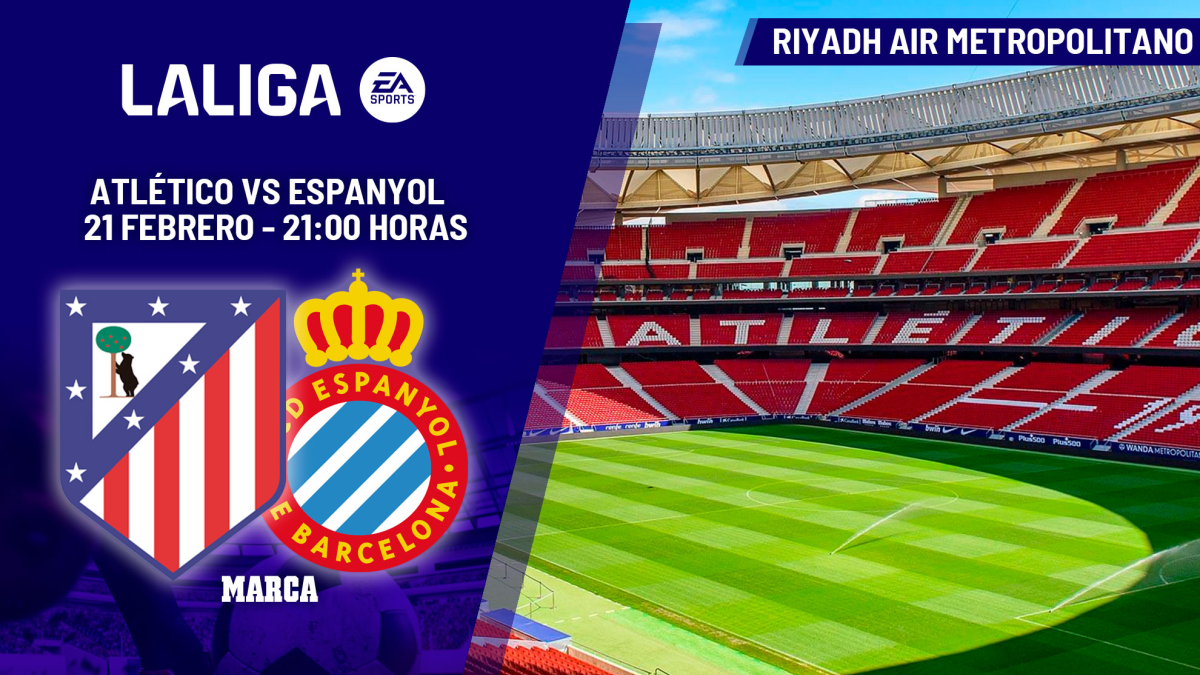 Atlético de Madrid - Espanyol: horario, dónde ver en TV y canal del partido de LaLiga EA Sports