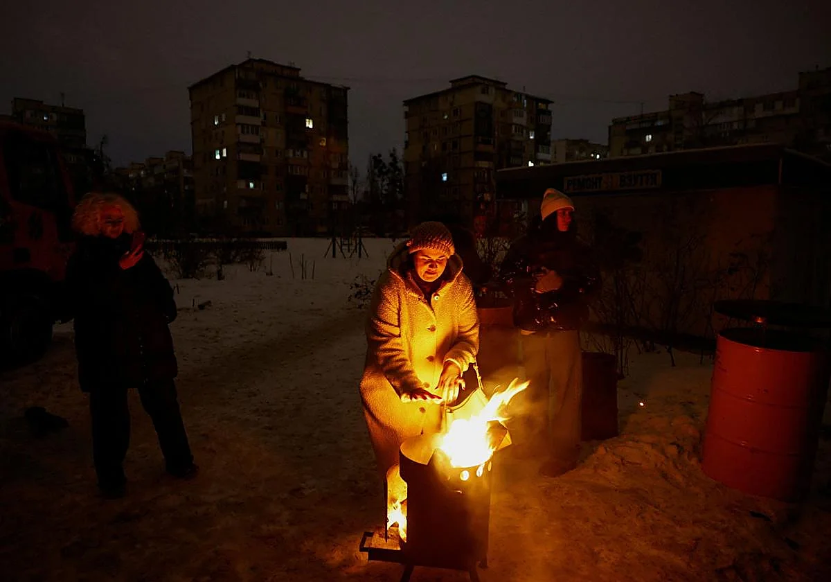 El 'General Invierno' arrasa Ucrania