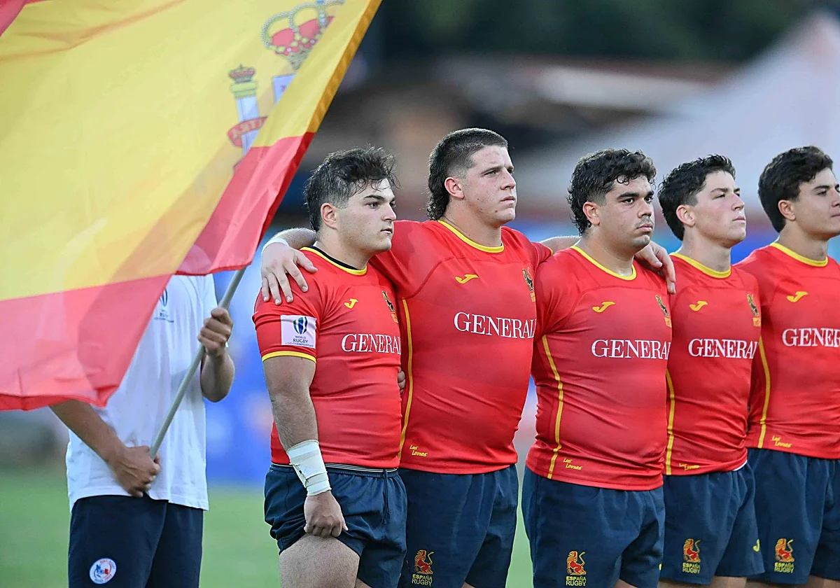 Hugo González, titular con la selección de rugby ante Georgia