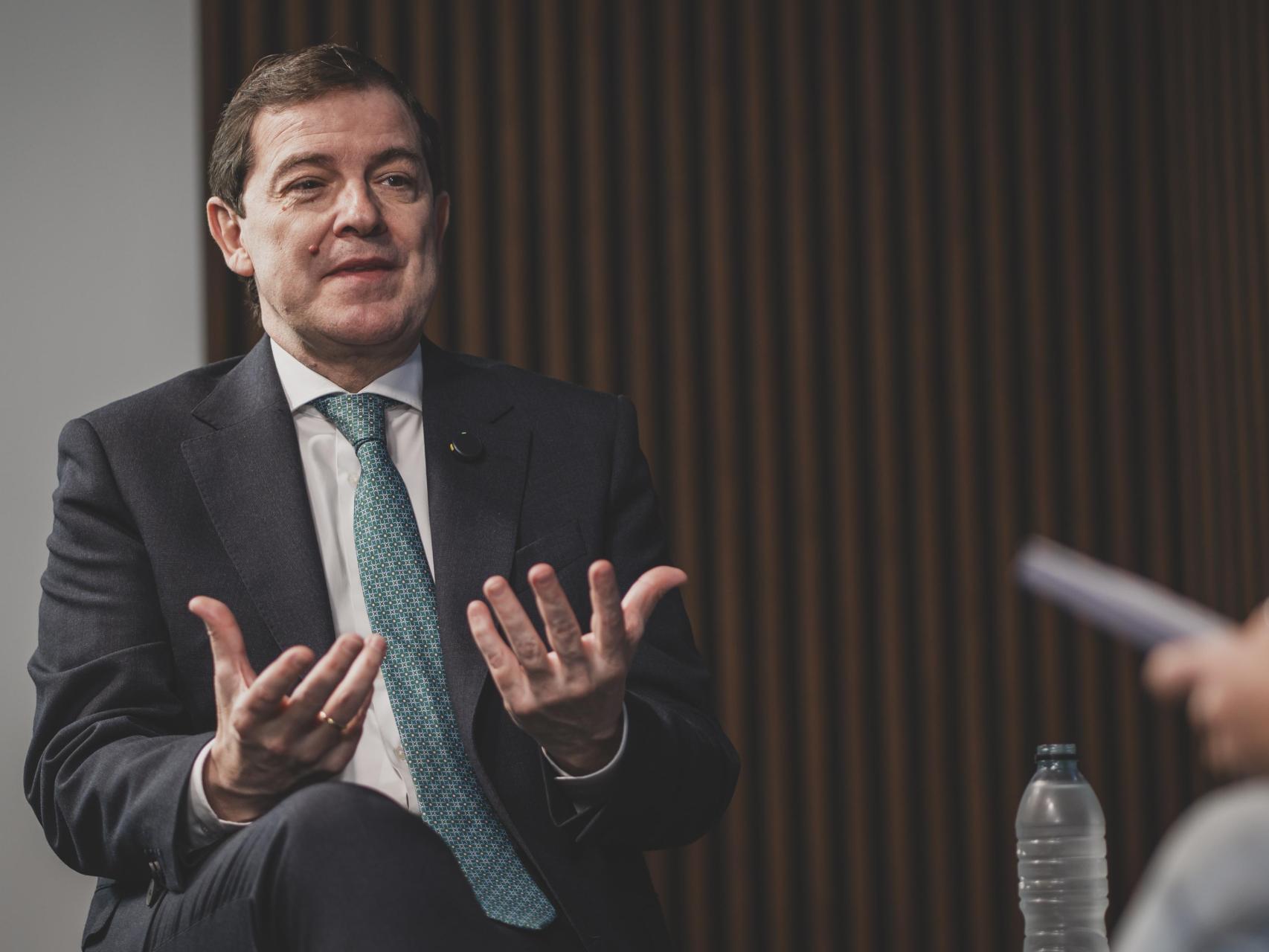 Mañueco: "Goberné con Vox y en solitario; ha sido más eficaz y más estable sin ellos, a pesar de no tener Presupuestos"