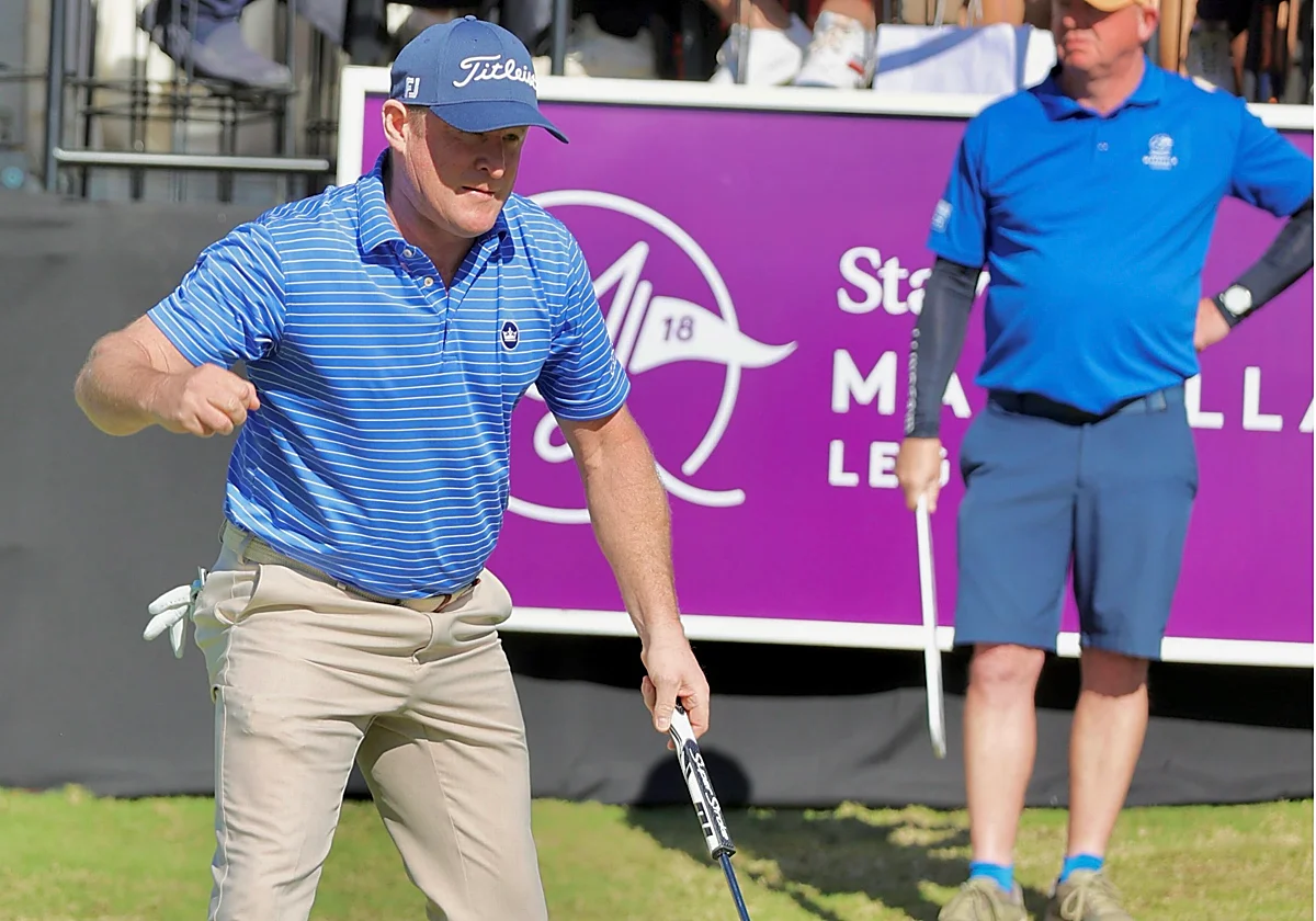 Donaldson sorprende a Miguel Ángel Jiménez en el último día del Staysure de Marbella