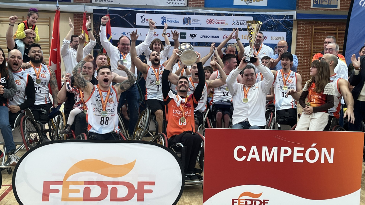 Amiab Albacete acaba con la 'maldición' ante Ilunion y conquista su segunda Copa del Rey