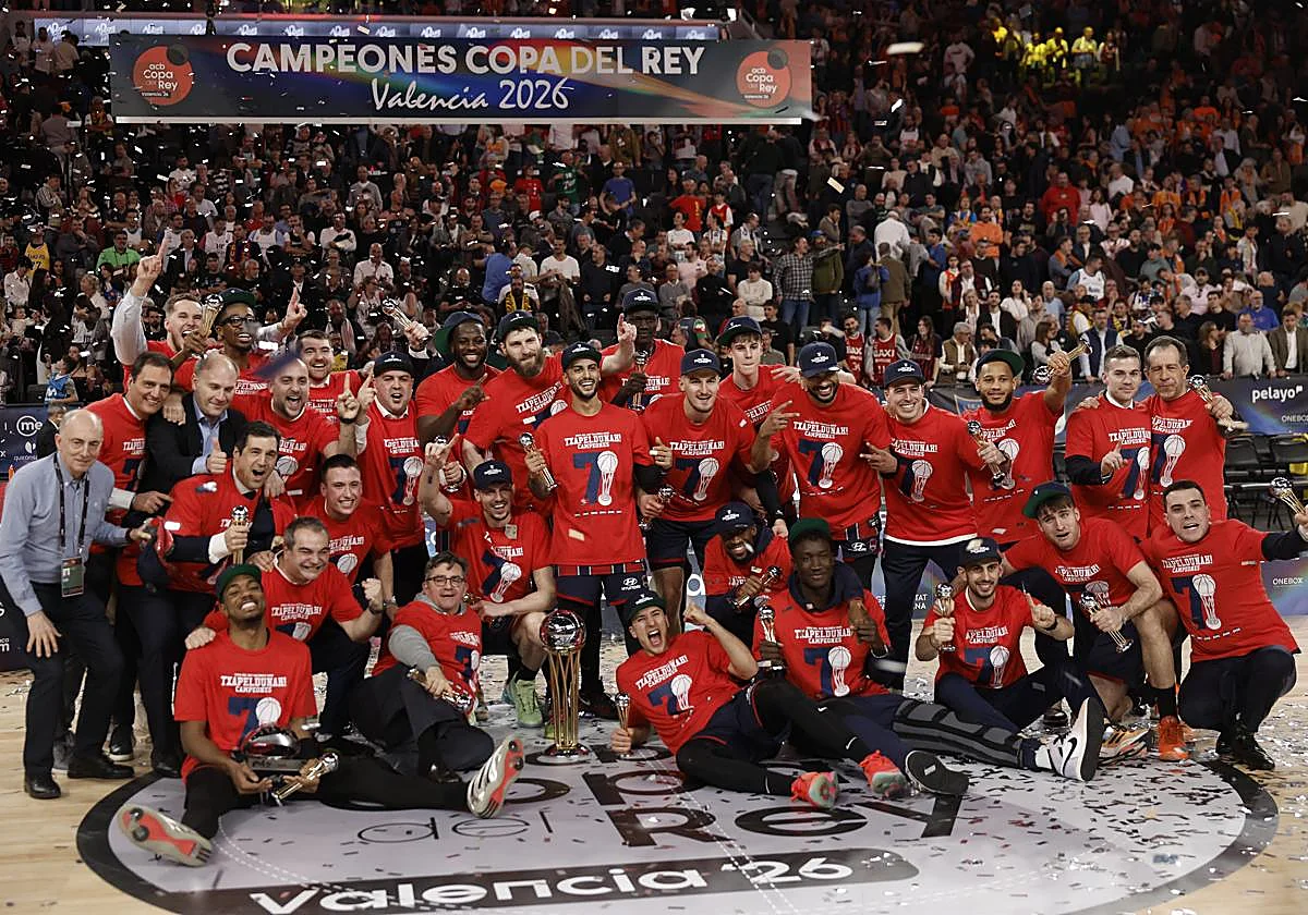 Baskonia resucita con la séptima Copa de su historia