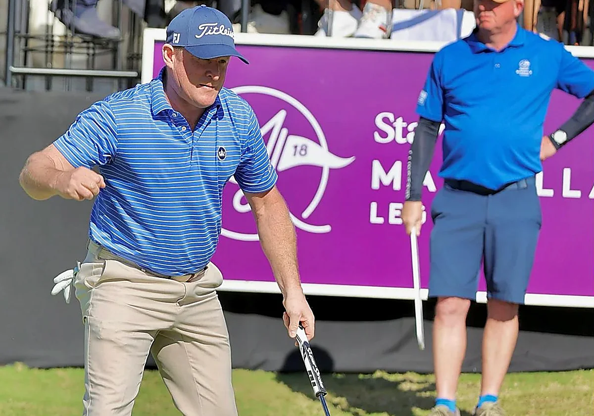Jamie Donaldson wins Staysure Marbella Legends Tour title at Aloha Golf