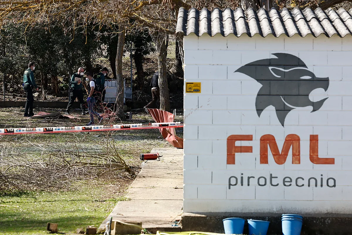 Un muerto y un herido en la explosión de una empresa pirotécnica en Bergüenda, Álava