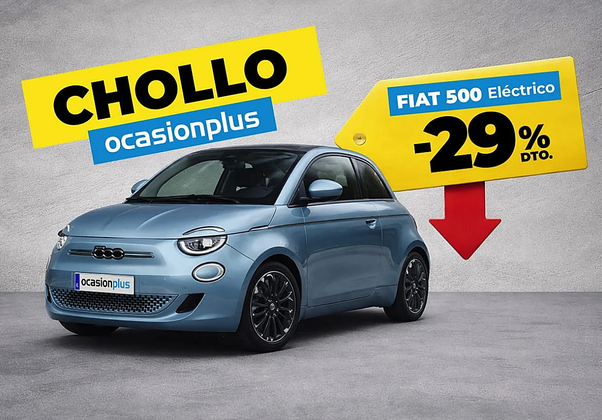Chollo del día: Fiat 500 eléctrico con un súper descuento del 29%