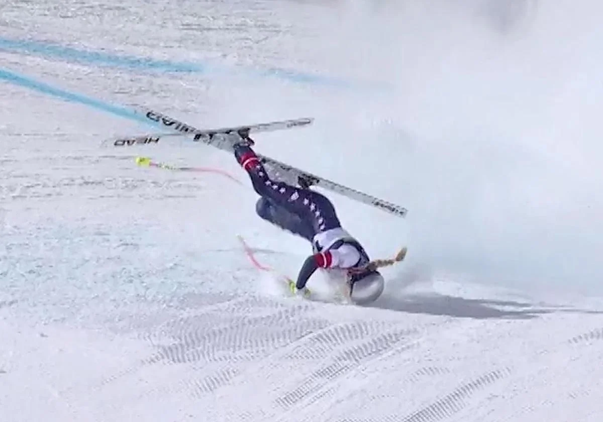 Lindsey Vonn confiesa que casi le amputan la pierna tras su durísima caída en los Juegos