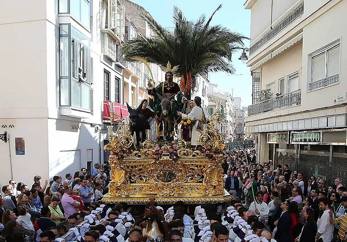 Horarios e itinerarios de las procesiones del Domingo de Ramos 2026 en Málaga