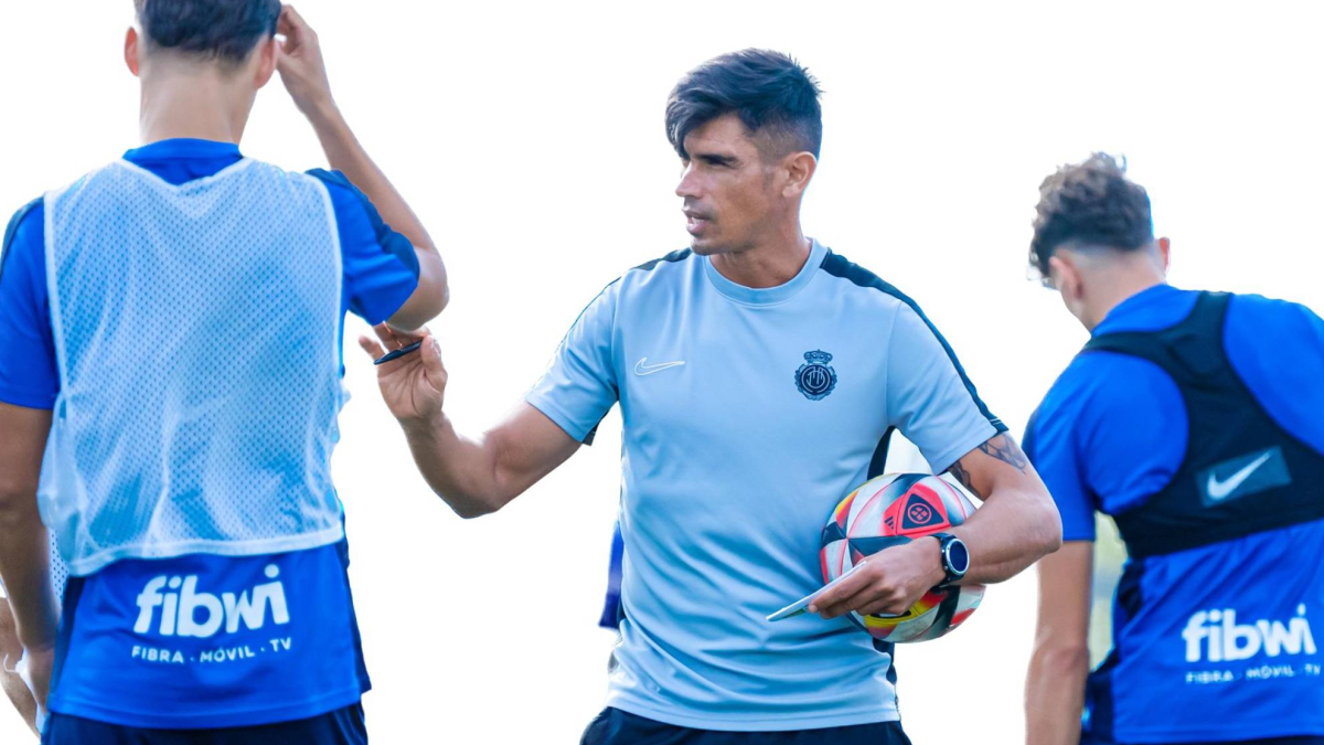 Xisco Campos dirigirá este miércoles el entrenamiento del Mallorca